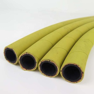 High Pressure Flexible Breathing <strong>Air</strong> <strong>Compressor</strong> Rubber <strong>Hose</strong> With <strong>Fittings</strong>