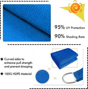HDPE <strong>Rectangular</strong> Waterproof Garden with Blue Shading <strong>Net</strong> and Sail - Product Image 4