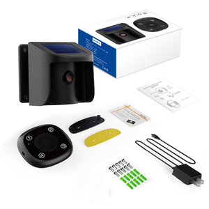 Sensor de movimiento infrarrojo Solar impermeable, sistema de alarma antirrobo inalámbrico para entrada, Sensor de movimiento PIR para seguridad al aire libre - Product Image 6