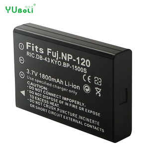 1800MAh NP-120 NP 120 NP120 FNP-120 FNP120แบตเตอรี่ทดแทนสำหรับ FUJIFILM Finepix F10ซูม F11 BP-1500S สำหรับ D-LI7 DB43 - Product Image 3