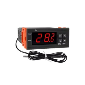 Controlador de temperatura digital eléctrico Termostato de controlador de temperatura de humedad de plástico OEM personalizable - Product Image 5