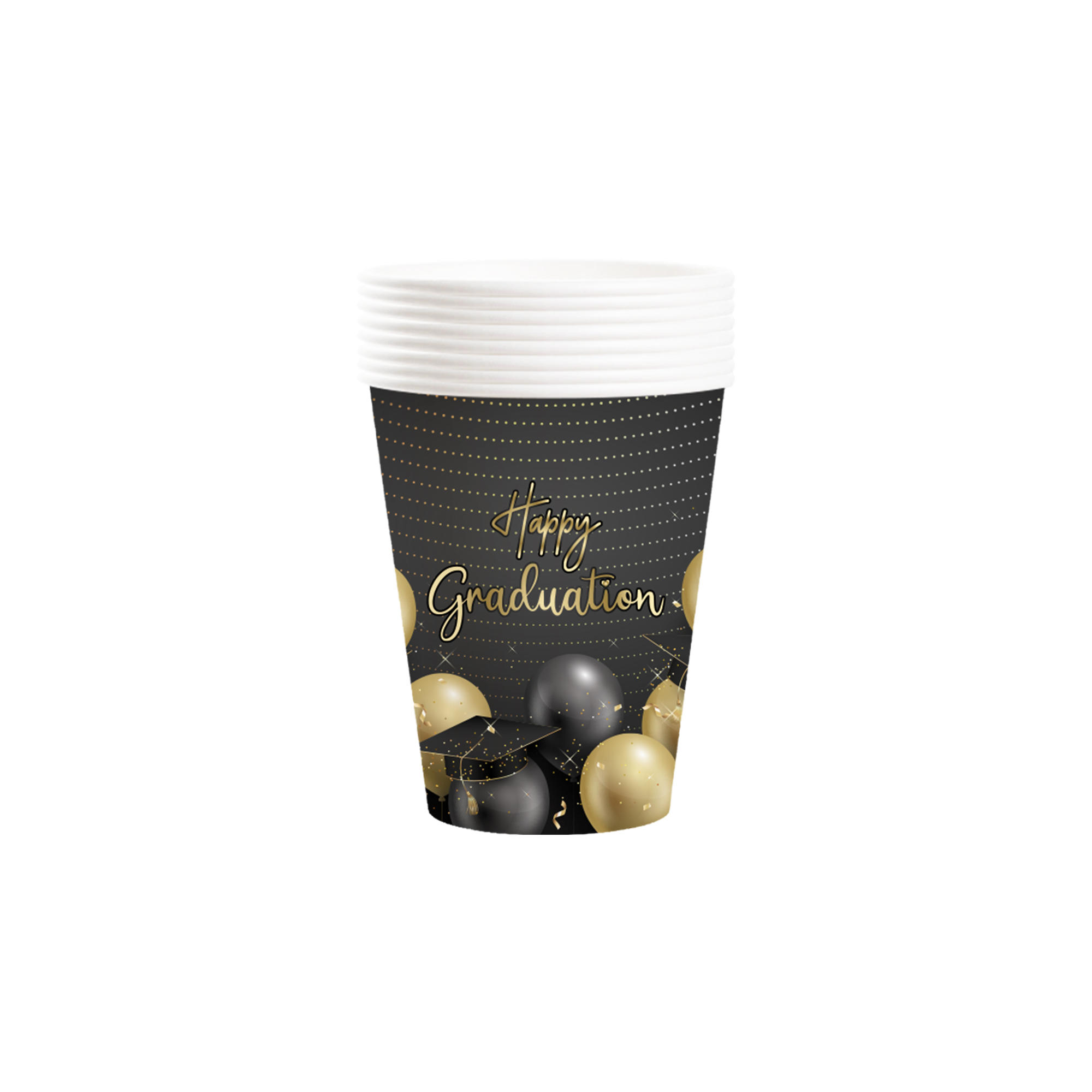 Vaso de papel de 9 oz * 8 unidades