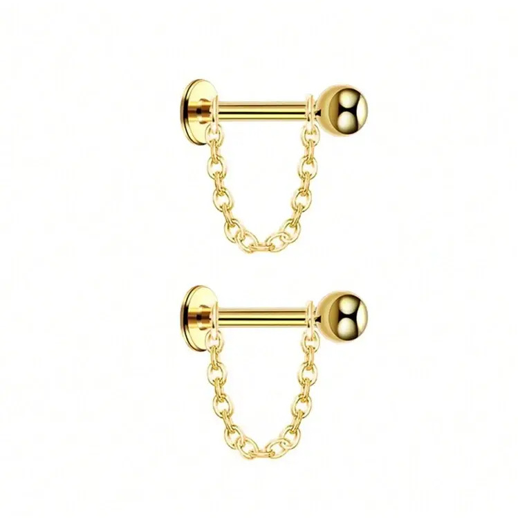 Cadena de bola de oro