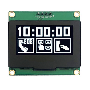 1.5 "128x128 OLED Display modulo 4 Pin I2C/SSD1327Z per Arduino, ESP32, STM32 per tecnologia indossabile