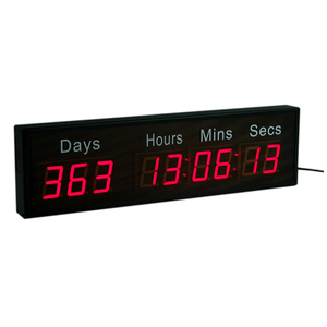 10000 Tage LED Digital Countdown Timer Fernbedienung Wand halterung Elektronischer Timer