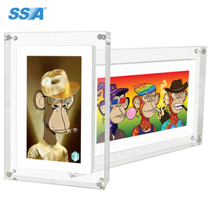 5 pollici cornice in acrilico con 8GB supporto di memoria foto e video di trasferimento colore trasparente - Product Image 4