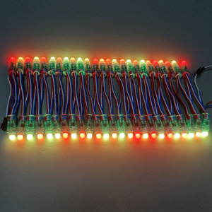 Full色クリスマス装飾12ミリメートルラウンドLEDピクセルucs1903 ws2811 ledストリングライト - Product Image 1