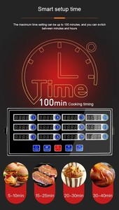 110V220V12チャンネルキッチンタイマー大音量アラーム12 LEDデジタルタイミングリマインダーハンバーガーショップカウントアップカウントダウンストップウォッチ - Product Image 5