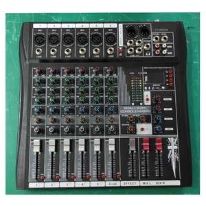 CT + 16DSP Consola profesional Interfaz de mezclador de audio 6/8/12 canales Consola mezcladora de audio para escenario DJ Show - Product Image 4