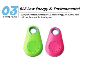 Bluetooth Mini GPS takip cihazı anahtar bulucu anti-kayıp Alarm uzaktan bulucu cihazı Pet çocuklar için - Product Image 6