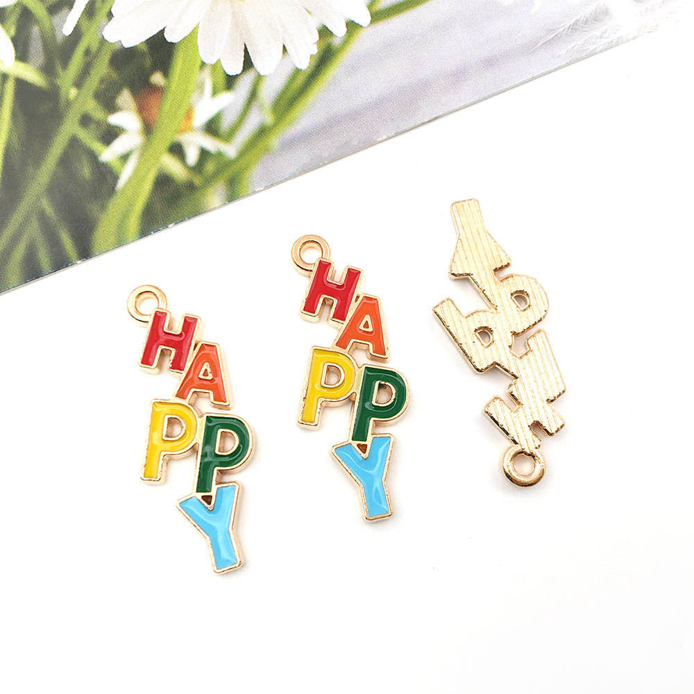 Lettre happy11x29mm-14367