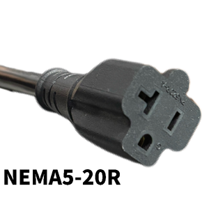 NEMA5-20R dây điện tiêu chuẩn Mỹ cắm sjtw được liệt kê 20A loại dây máy tính sử dụng chúng tôi mở rộng cáp Trái Đất pin an toàn đáng tin cậy - Product Image 1