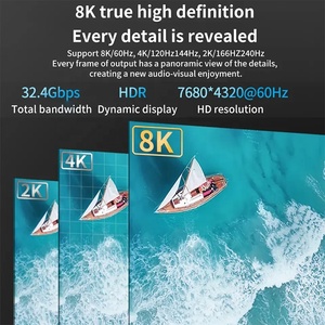 USB 3.1 Type C Type-C USB-C Male to DP Displayport 8K 1.4 Female Video Converter Adapter for Macbook Notebook Laptop <strong>Computer</strong>