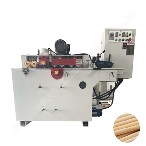 Máquina de fabricación de mango de escoba de madera para pelar y lijar - Product Image 2
