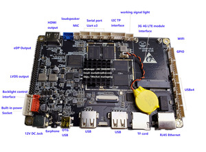 ready Stock Rockchip RK3288 development board with LVDS EDP Display motherboard pcba mainboard - Product Image 2