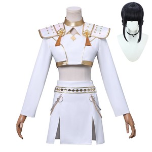 Toptan bts iblis avcılar Anime yüksek kalite üniforma kıyafet cadılar bayramı partisi beyaz Rumi Mira Mira Cosplay kostüm - Product Image 5