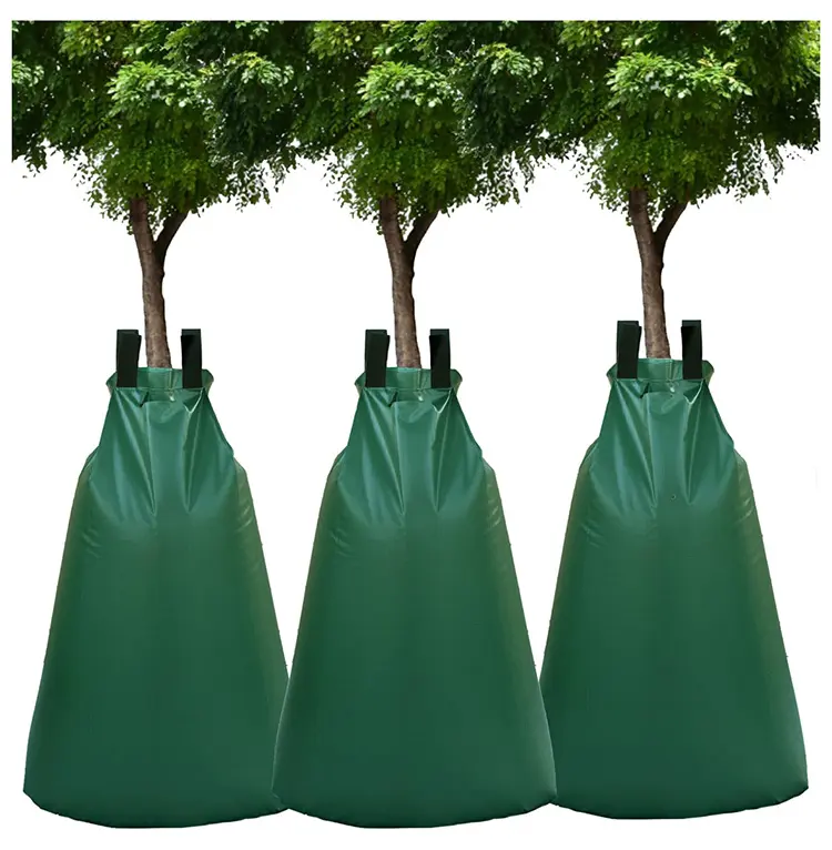 PE / PVC pohon otomatis sistem penyiraman pohon irigasi pengairan tas penyiraman untuk pohon