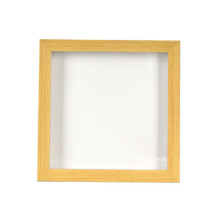 Wholesale <strong>Customized</strong> Wood <strong>Frame</strong> <strong>Display</strong> Case with Letter Stickers Photo <strong>Frames</strong> of Various Sizes for Shadow Box <strong>Displays</strong> - Product Image 1