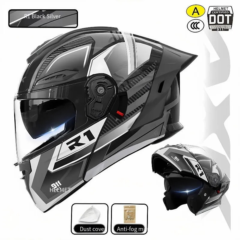 R1 Black Silver