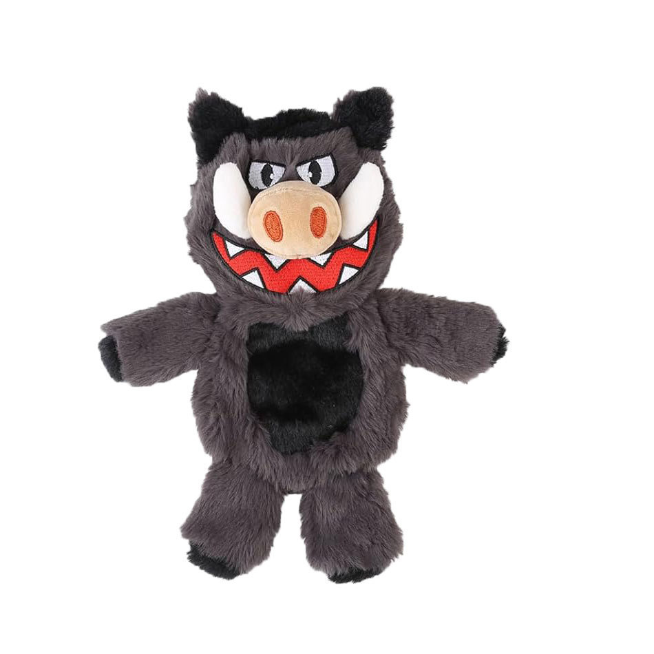 Dark gray pig - 40*32cm