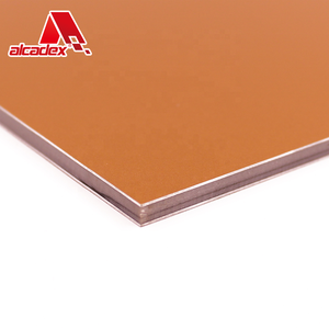 Materiali da costruzione pannelli compositi <span class=keywords><strong>acm</strong></span> rivestimento in PVDF da 4mm rivestimento per pareti esterne in alluminio per pareti in metallo per facciate