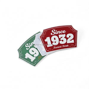 Schnelle Lieferung Kunden spezifische gestanzte Logo-Aufkleber Vinyl PVC Outdoor UV-beständige wasserdichte selbst klebende Aufkleber mit Ihrem eigenen Aufkleber