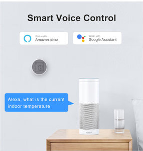 2025 Новый Лидер продаж, умный Wi-Fi датчик температуры и влажности с настольным/настенным монтажным PST-WSD400H - Product Image 6