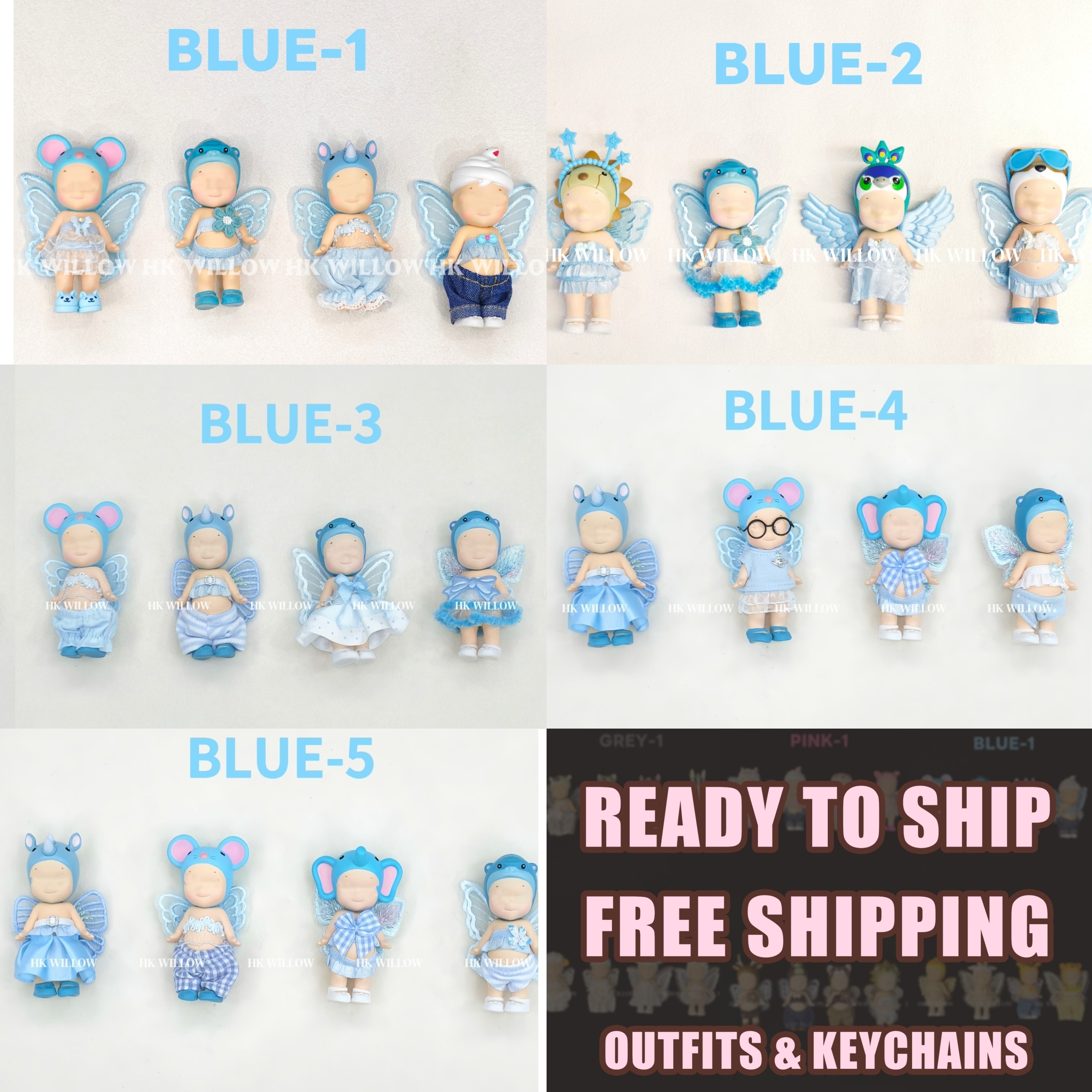Blue/4 sets