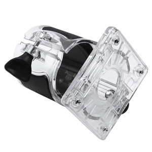 Yeni ağaç İşleme Router kırpma makinesi üs şeffaf kapak ayarlanabilir oyma makinesi koruyucu kabuk kırpma için kullanılan - Product Image 1