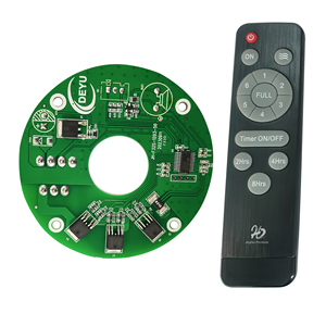 Regolatore ventilatore da soffitto BLDC Driver 12V 36W DC PCB circuito stampato Kit per Africa India Bangladesh con telecomando RF - Product Image 1
