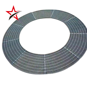 Heavy Duty Anti slip Irregular Steel Grating for Industrial <strong>Platforms</strong> and <strong>Construction</strong> Site Safety with High <strong>Load</strong> Capacity - Product Image 1