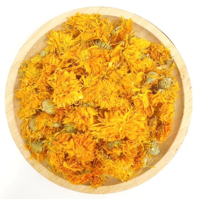 Fornitura all'ingrosso di fabbrica nuovi fiori di Calendula secchi boccioli di fiori di Calendula