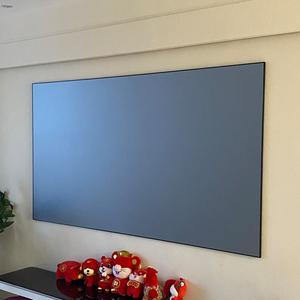 High Quality 100inch 16:9 Ultra-Narrow Edge HD <strong>Projection</strong> <strong>Screen</strong> Low Price <strong>3D</strong> Metal <strong>Frame</strong> Excellent for <strong>Projection</strong>