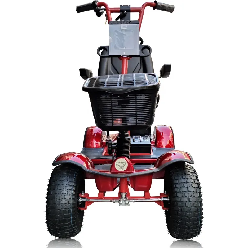 4 ruote Golf Trolley con un sedile 1000W 1200W elettrico Golf Cart