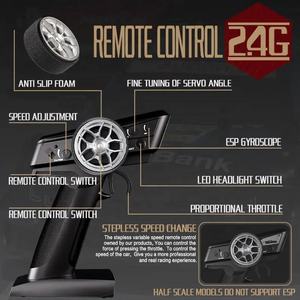2025新しいトレンド1:16スケールドリフトRCカージャイロミニフル比例RTR 2.4GHZリモコン付き交換可能ボディシェル - Product Image 3
