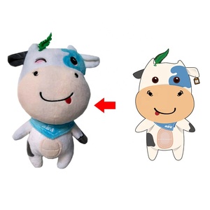 Özel yapılmış yüksek dereceli redüksiyon göre kişiselleştirilmiş fikirleri inek tasarlanmış yumuşak oyuncak Yak - Product Image 2