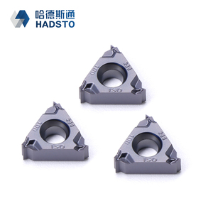 HADSTO 11IR100 125 150 ISO HS5225 Tungsten Carbide Thread Inserts CNC Blade CNC Lathe Cutter Tool - Product Image 1
