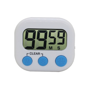 ミニSYH1227 LEDカウントダウン磁気デジタルタイマープラスチックキッチンLCDディスプレイ電子タイマー料理用