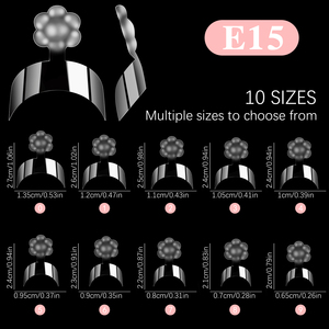 Fabrika 80 adet/kutu Ultra kısa erik çiçeği çivi 4 renk seçenekleri basın-on yapay tırnaklar akrilik Nail İpuçları hızlı kargo - Product Image 3