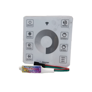 LED-Steuerung 8-Stichtoff Berührung RF Fernbedienung Dimmen 5V 12V 24V Einzelausleuchtung Farbe CCT RGB Led-Streifen Licht-Dimmer-Steuerung