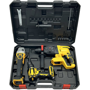 Dreiteiliger Satz multifunktion aler Lithium-Batterie-Elektro werkzeugs atz Combo-Kit Elektro werkzeuge - Product Image 1