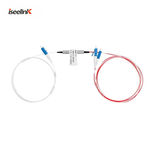 Mechanischer Hoch geschwindigkeit schalter mit optischem Verschluss 1x1 2x2 für den Innenbereich FC SC-Steck verbinder nm Glasfaser-Telekommunikation netzwerk verwendet - Product Image 1