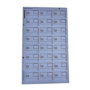 F08チップRFIDインレイ非接触カード用4*5レイアウトEm4450 RFIDインレイ蘇州 - Product Image 2