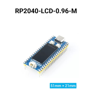 Raspberry Pi RP2040 Dual-Core-Prozessor Mikrocontroller 0,96 Zoll IPS-LCD Entwicklungsmodul - Product Image 4