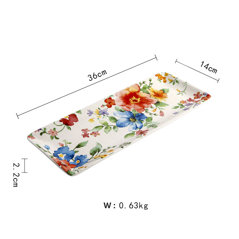 assiette blanche de 14 pouces