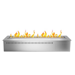 Smart Bio Kmain Fire 48 Inch Automatic burner Remote Electric Fireplace Bio Ethanol <strong>Heater</strong> - Product Image 2