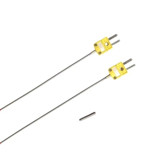 定制耐高温铠装型K、J型温度传感器测温探头和热电偶 - Product Image 3