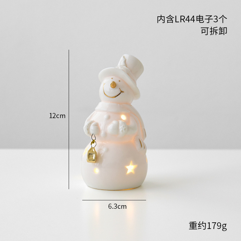 Pupazzo di neve a forma di campana / 179g