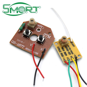 Smart Electronics 2CH RC telecomando 27MHz circuito trasmettitore e scheda ricevitore con sistema Radio Antenna per auto camion giocattolo - Product Image 4