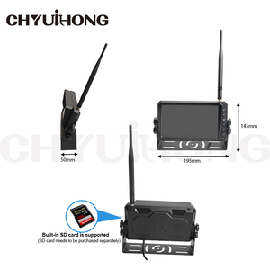 Sistema de cámara de respaldo inalámbrico con monitor IPS de 7 pulgadas HD con cámara de marcha atrás de camión de visión nocturna - Product Image 4